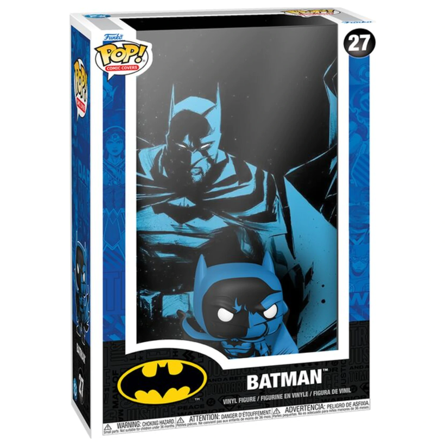 Funko POP figurina Comic Covers Batman Black & Blue poza produsului