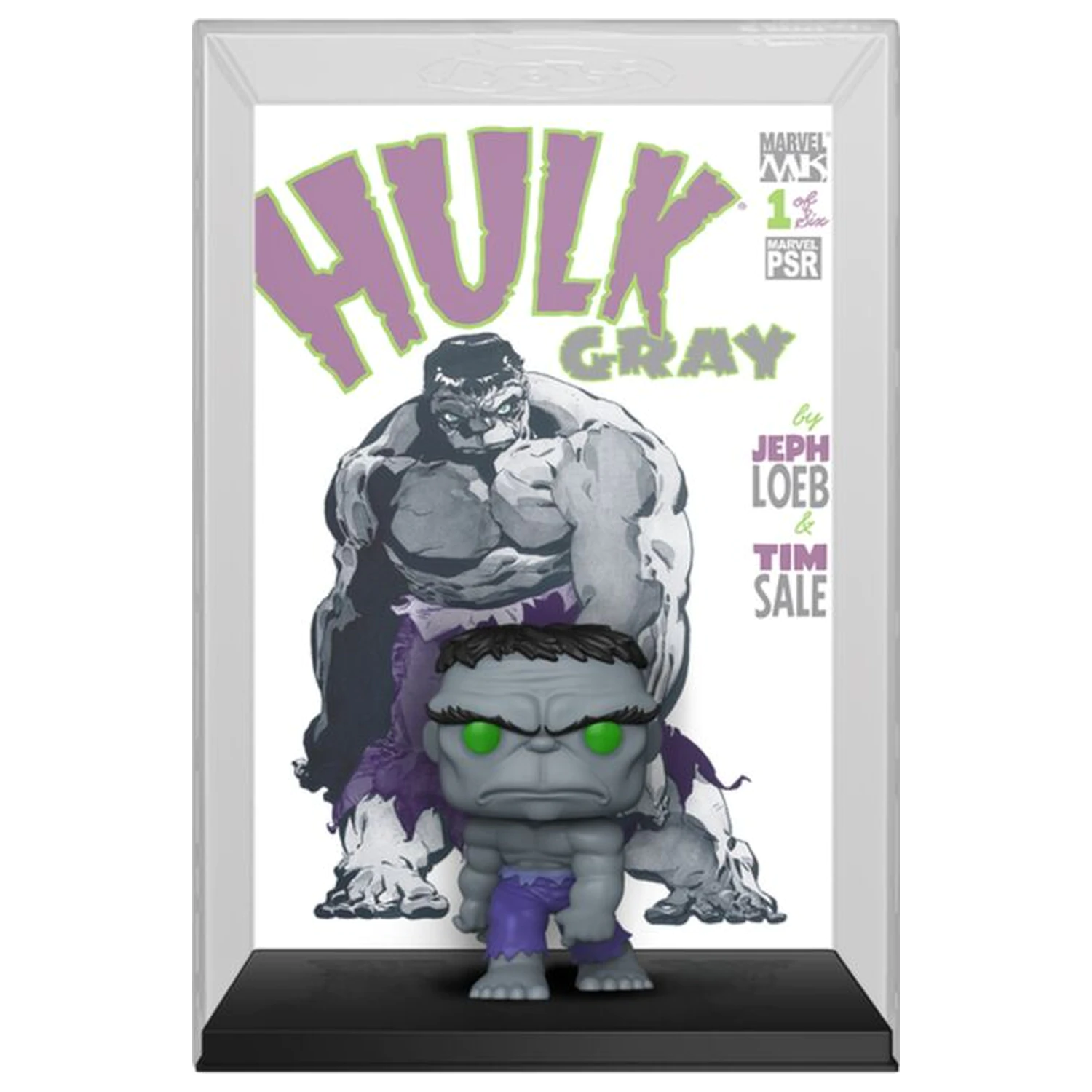 Figurină Funko POP Comic Covers Gray Hulk poza produsului