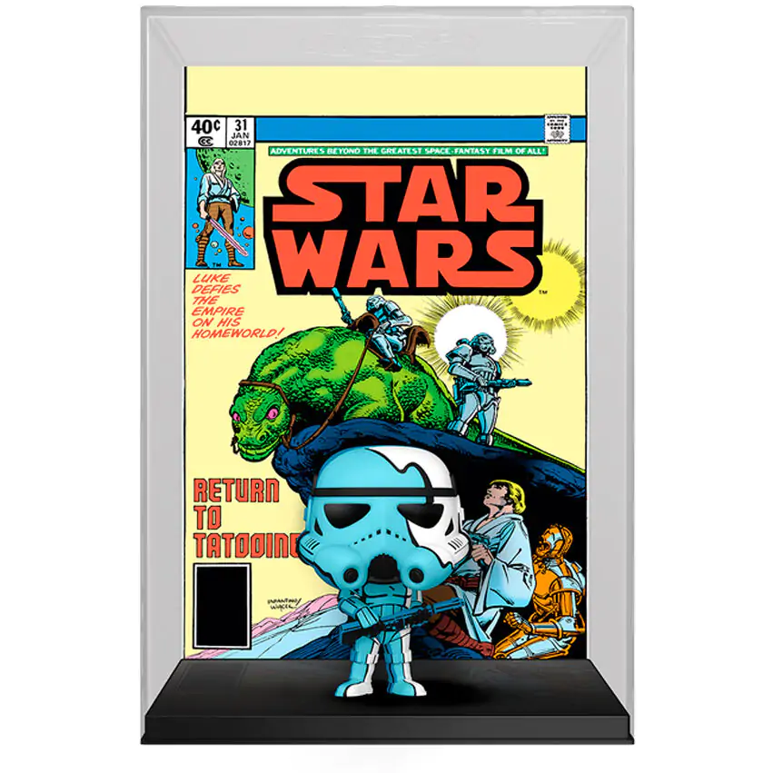 Figurină Funko POP Comic Covers Star Wars Sandtrooper poza produsului