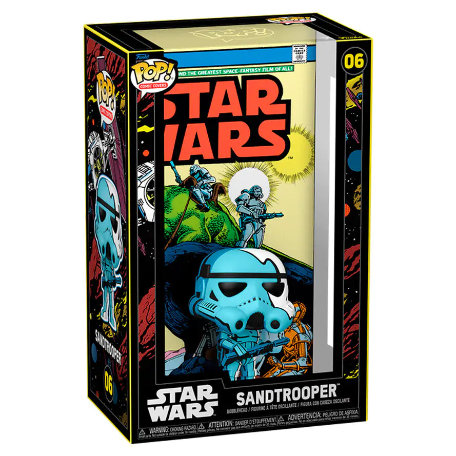 Figurină Funko POP Comic Covers Star Wars Sandtrooper poza produsului