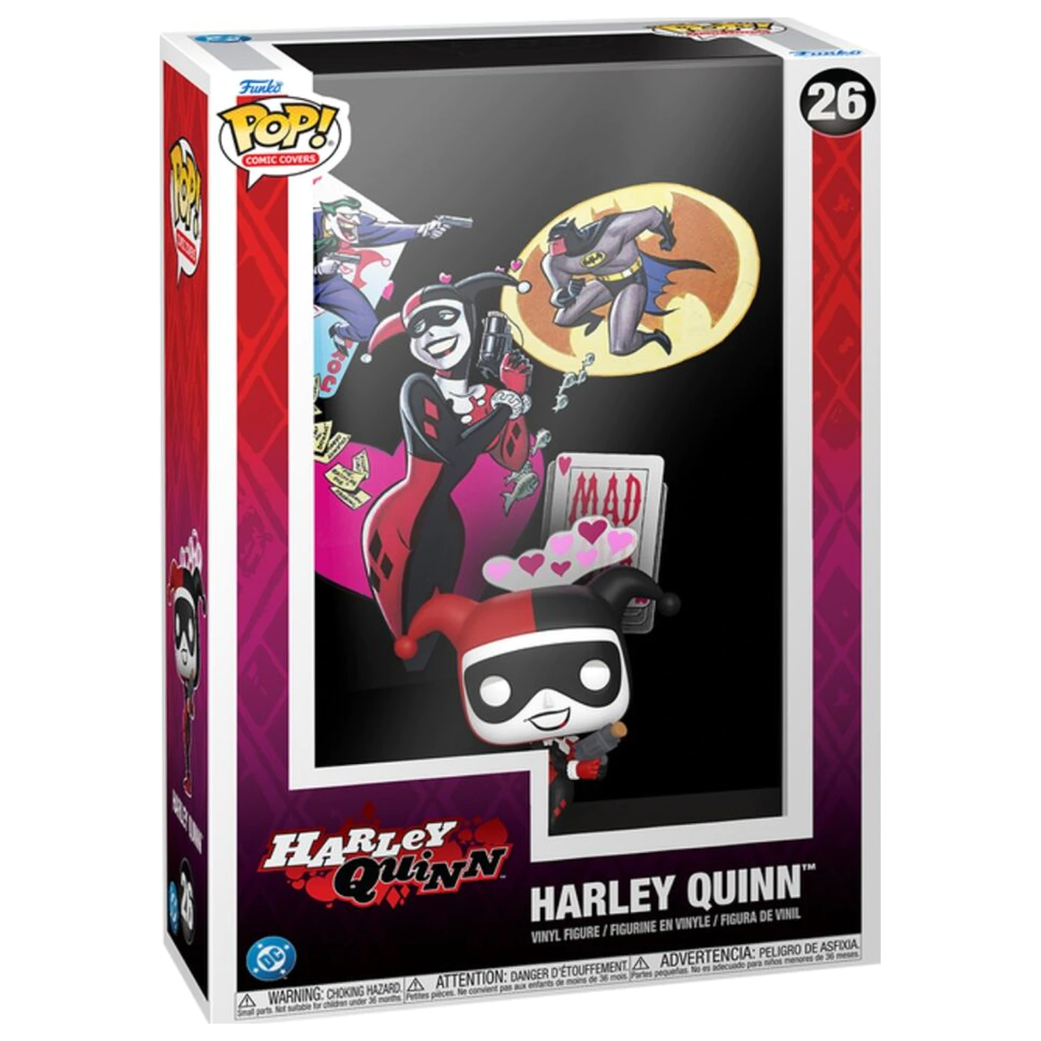 Figurina Funko POP Comic DC Comics Covers Harley Quinn - Harley Quinn poza produsului