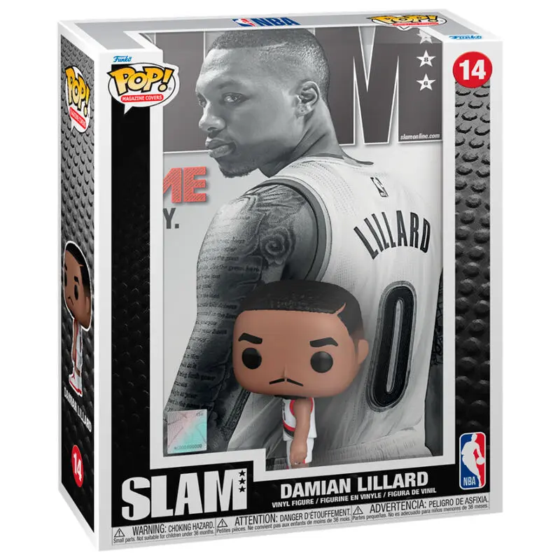 figurina POP Cover Slam NBA Damian Lillard poza produsului