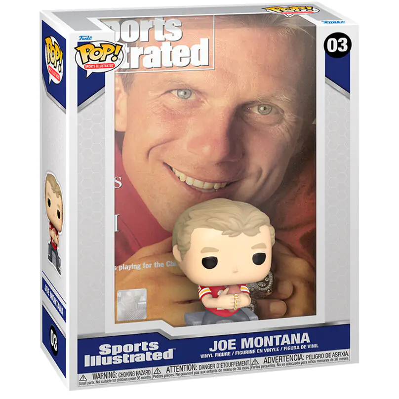 Figurină Funko POP Cover Sports Illustrated Joe Montana poza produsului