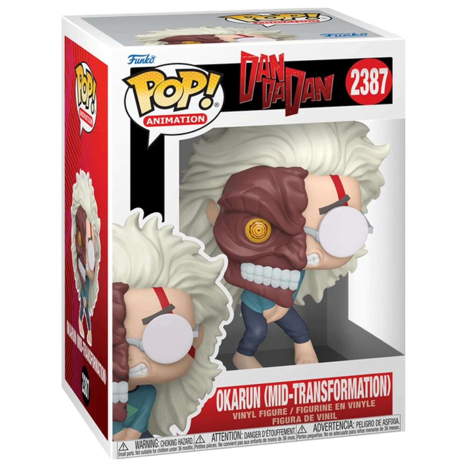 Figurina Funko POP Dandadan Okarun Mid-Transformation poza produsului
