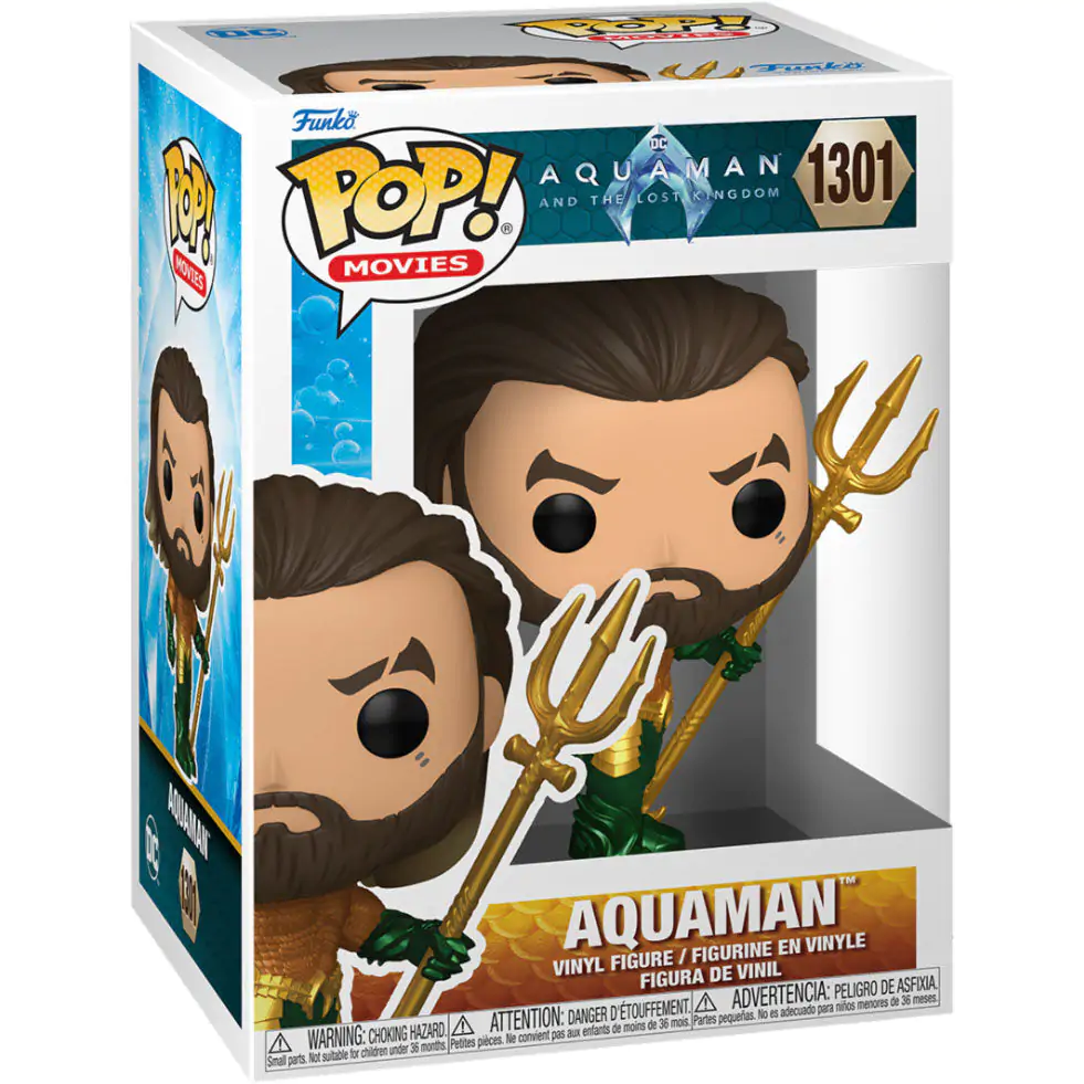 figurina POP DC Comics Aquaman and the Lost Kingdom Aquaman poza produsului