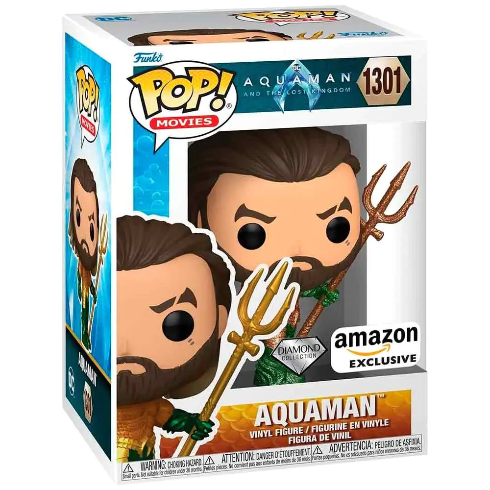 Figurină Funko POP DC Comics Aquaman and the Lost Kingdom - Aquaman Exclusive poza produsului