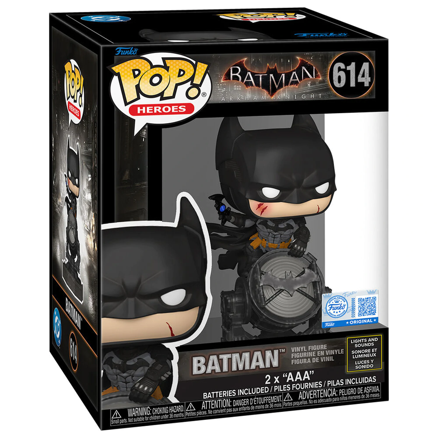 Funko POP figura Premium DC Comics Batman Arkham Knight Batman (PACHET DETERIORAT) poza produsului