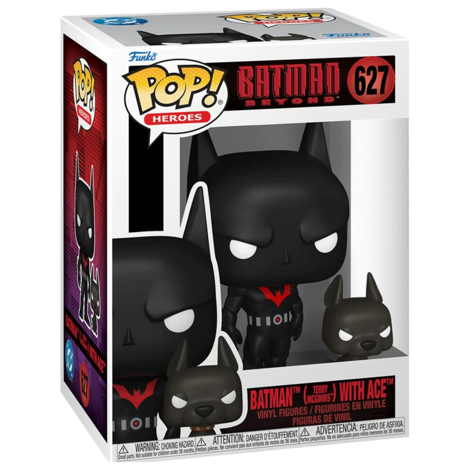 Figurina Funko POP DC Comics Batman Beyond Batman Terry McGinnis cu Ace poza produsului