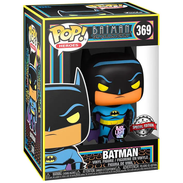 Figurină POP DC Comics Batman Black Light Exclusive poza produsului