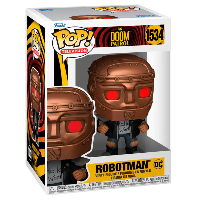 figurina Funko POP DC Comics Doom Patrol Robotman poza produsului