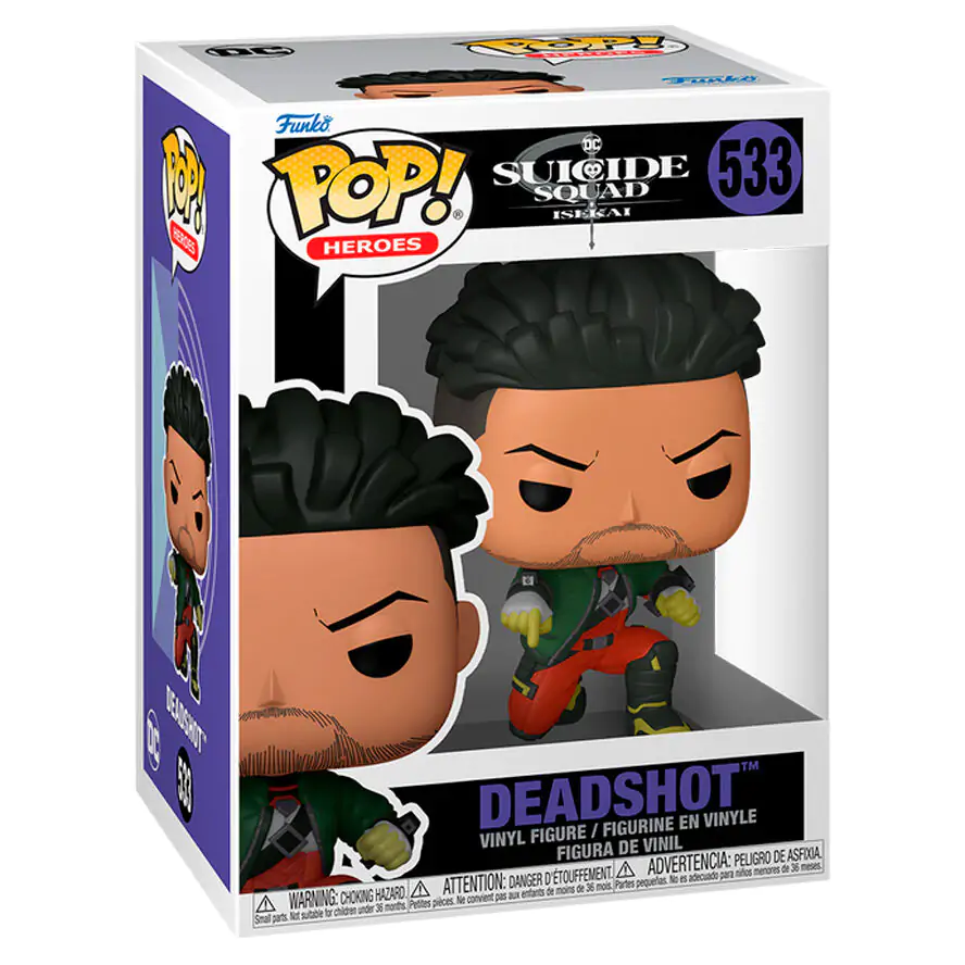 Figurină Funko POP DC Comics Suicide Squad Isekai Deadshot poza produsului