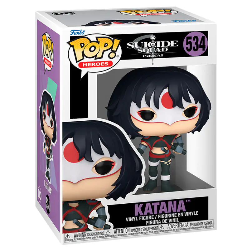 Figurină Funko POP DC Comics Suicide Squad Isekai Katana poza produsului