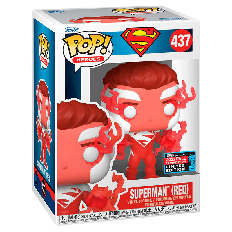 Figurină POP DC Comics Superman - Superman Red Exclusive poza produsului