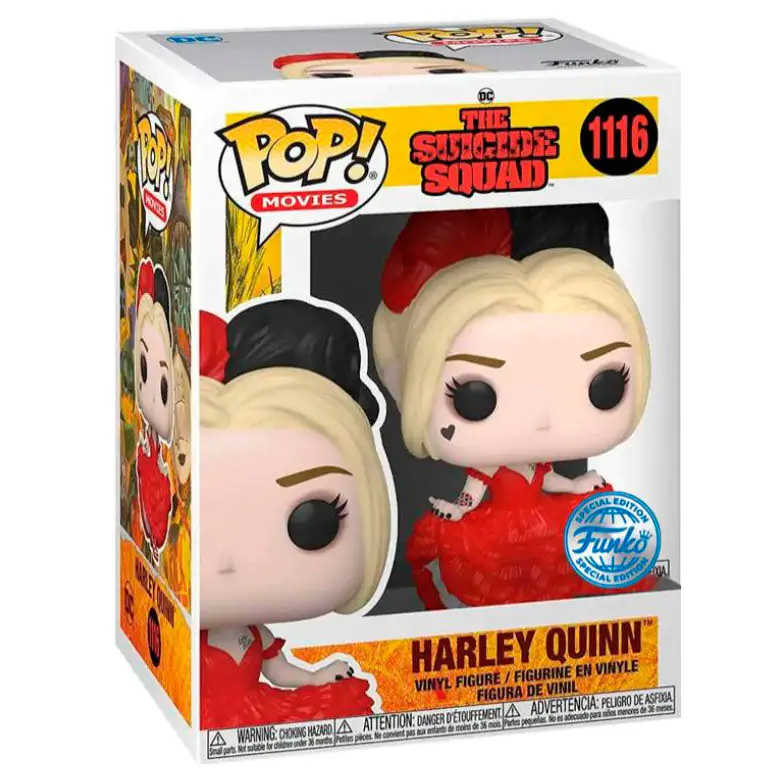 Figurină POP DC Comics The Suicide Squad Harley Quinn Exclusive poza produsului