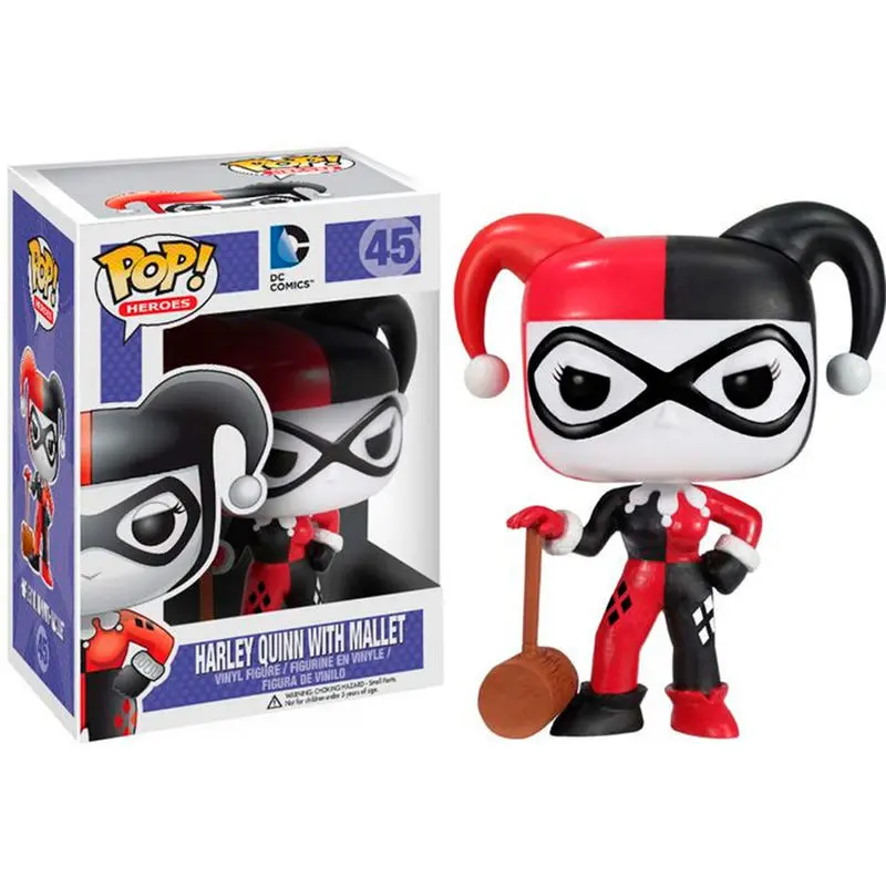 DC Comics POP! Figurina Vinyl Harley Quinn & Mallet 9 cm poza produsului