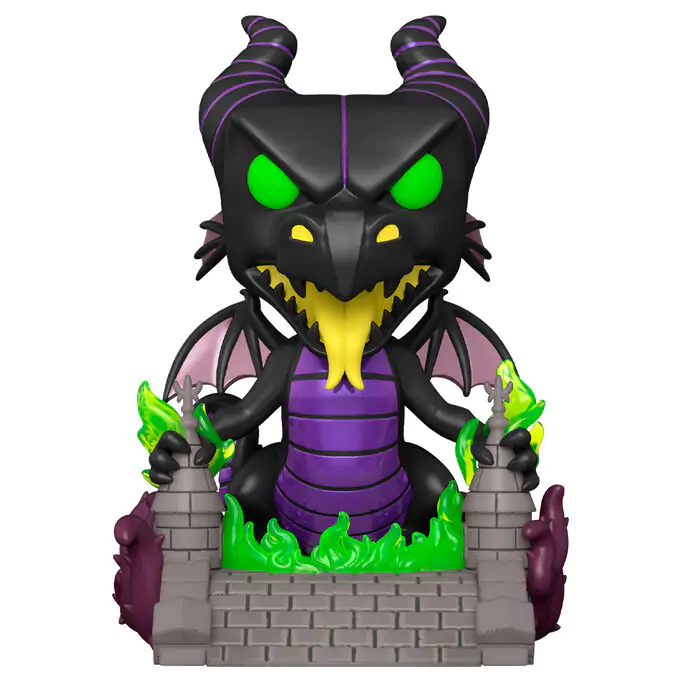 Figurină Funko POP Deluxe Disney Frumoasa Adormită - Maleficent pe Pod poza produsului