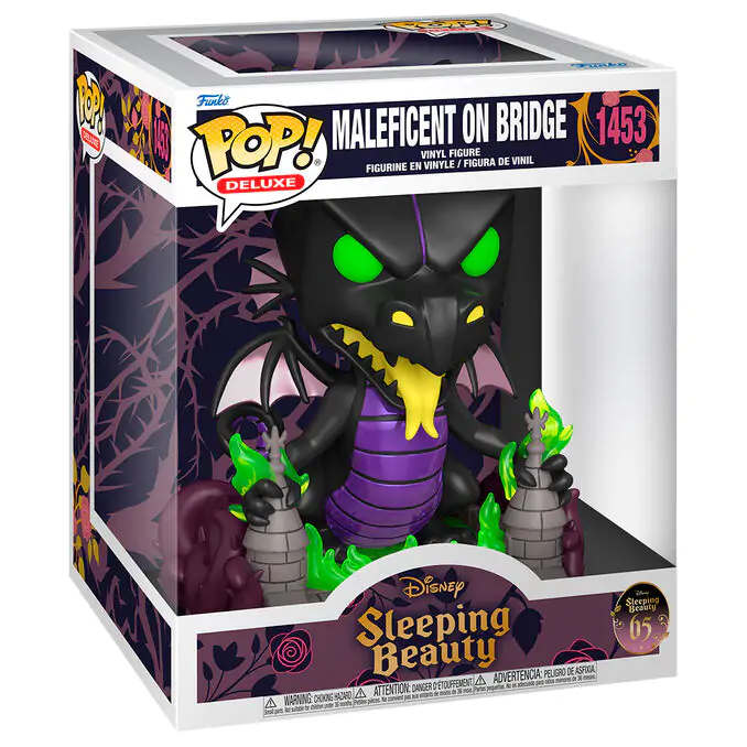 Figurină Funko POP Deluxe Disney Frumoasa Adormită - Maleficent pe Pod poza produsului