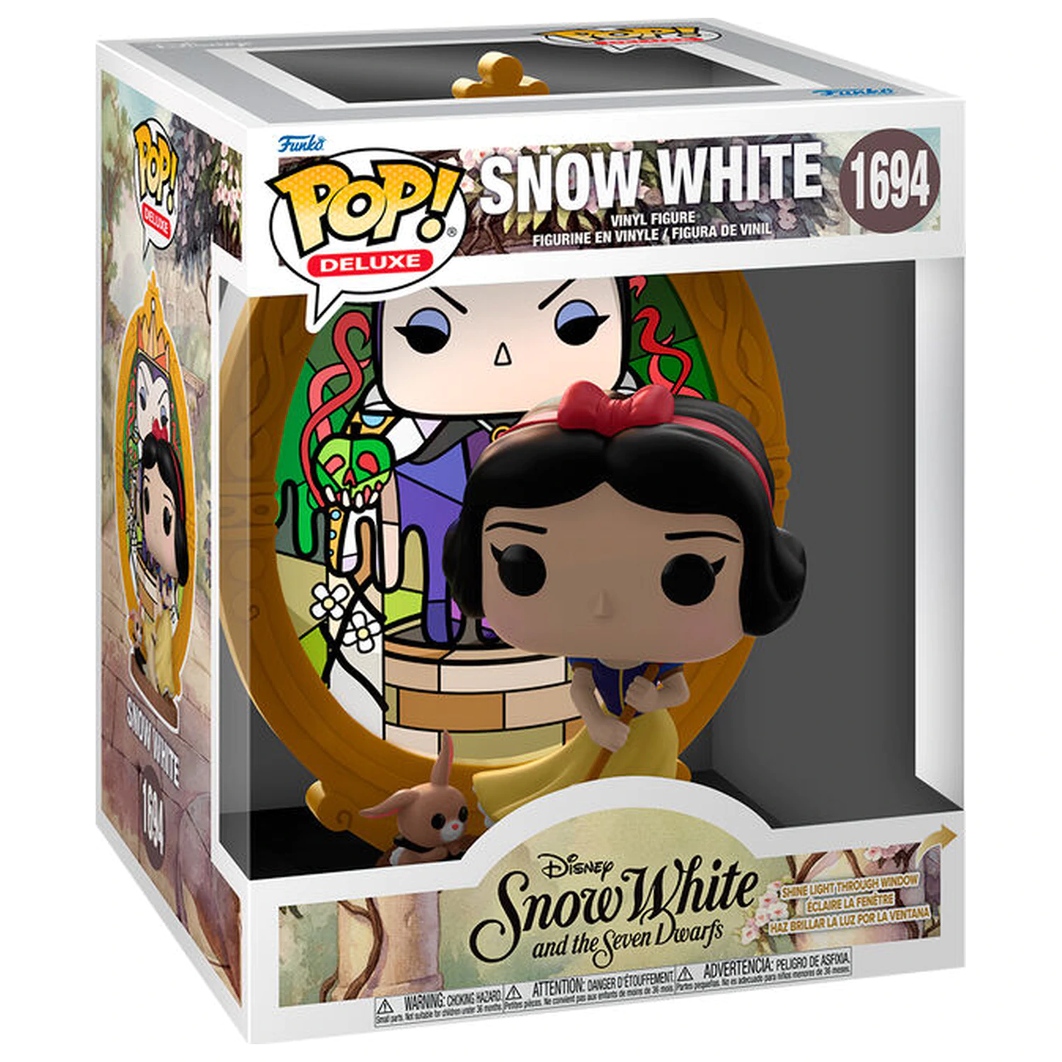 Funko POP figura Deluxe Disney Snow White - Snow White Evil Queen Stained Glass poza produsului