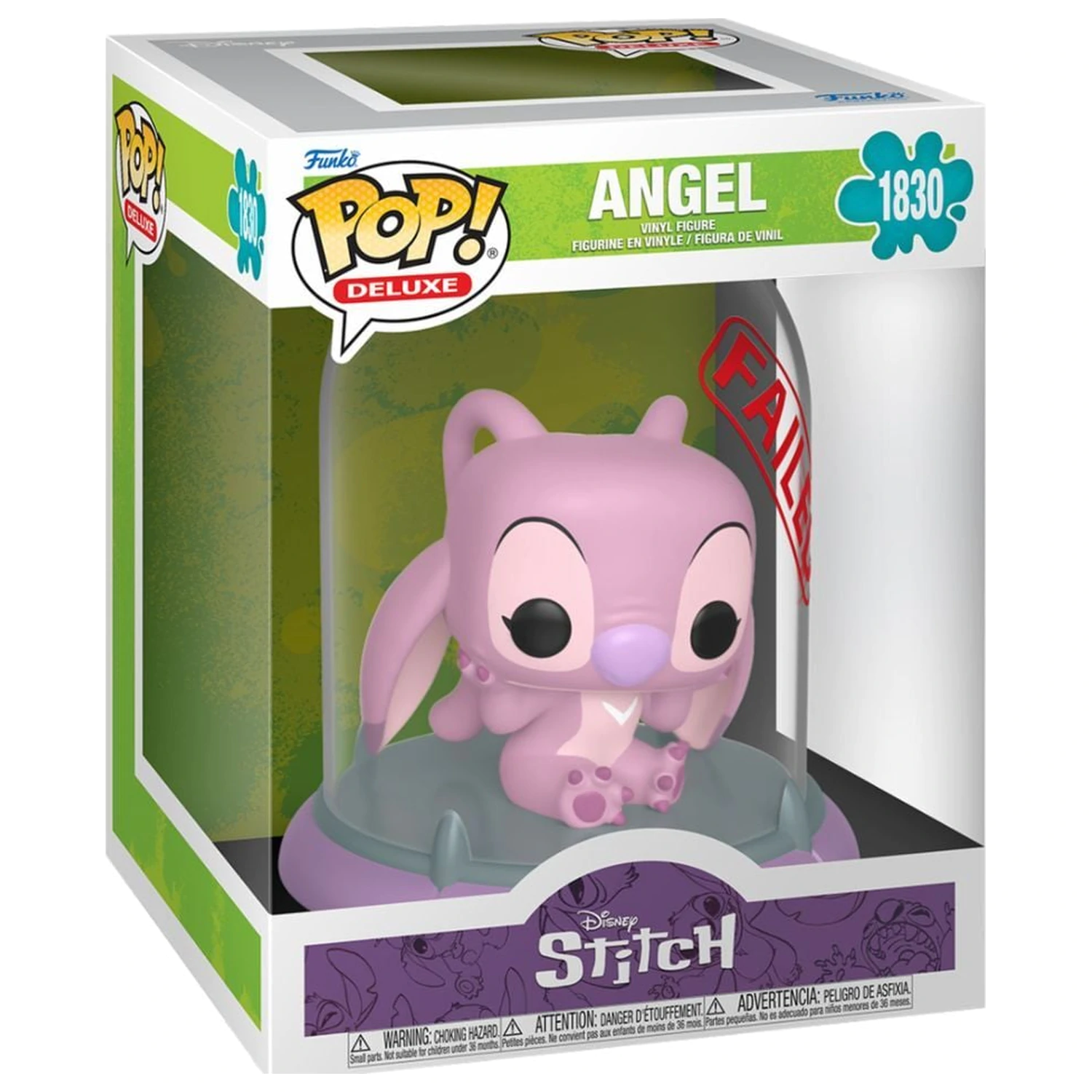 Funko POP figura Deluxe Disney Stitch Experiments Angel poza produsului