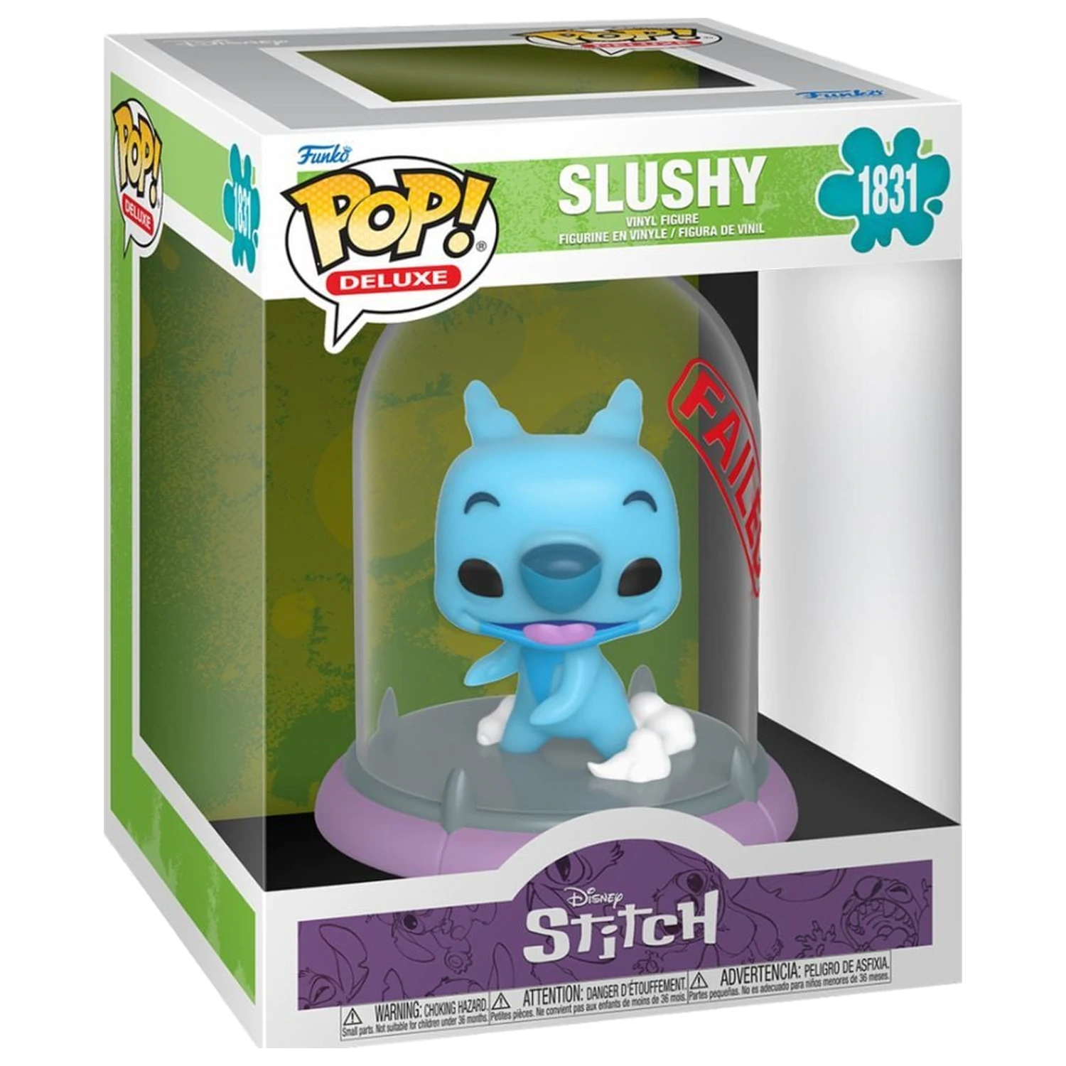 Figurină Funko POP Deluxe Disney Stitch Experiments Slushy poza produsului