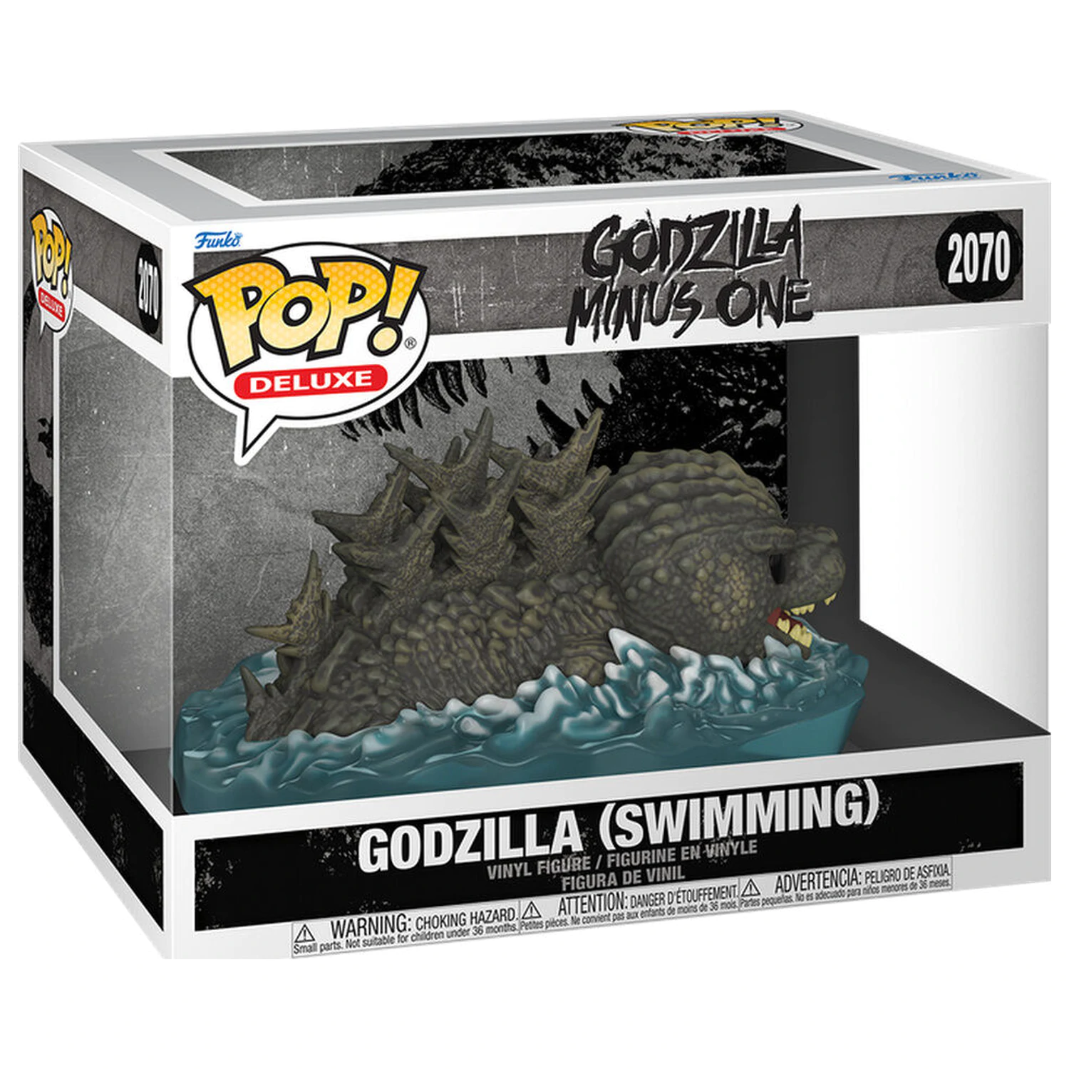 Figurina Funko POP Deluxe Godzilla Minus One Godzilla Swimming poza produsului