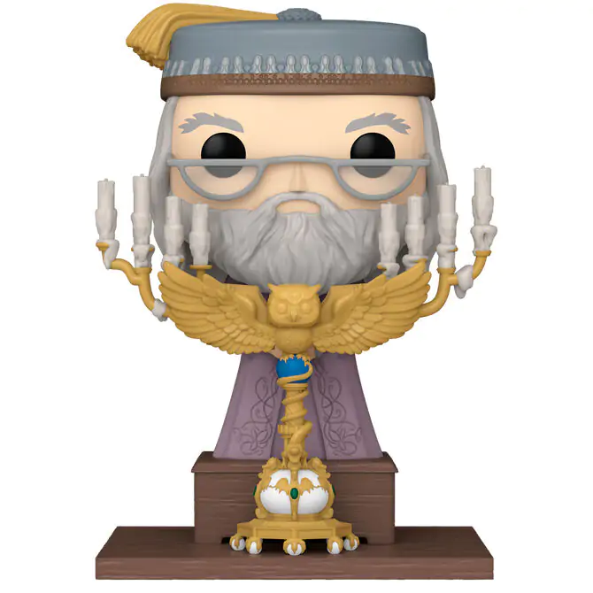 Figurină Funko POP Deluxe Harry Potter și Prizonierul din Azkaban - Dumbledore cu Podium poza produsului