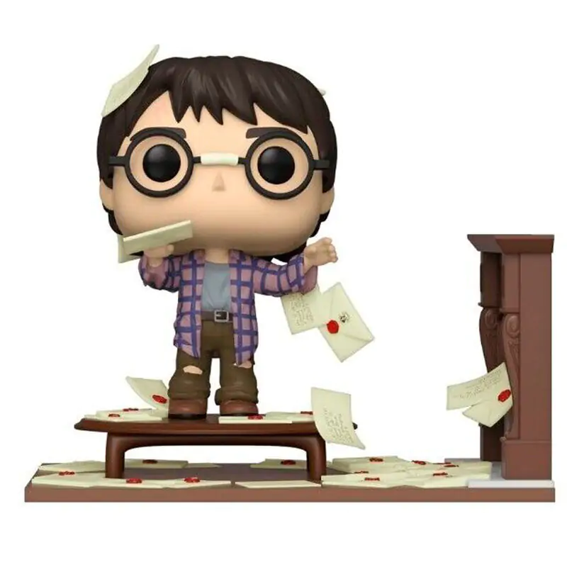 Figurină POP Deluxe Harry Potter Anniversary Harry Potter cu Hogwarts Letters Exclusive poza produsului