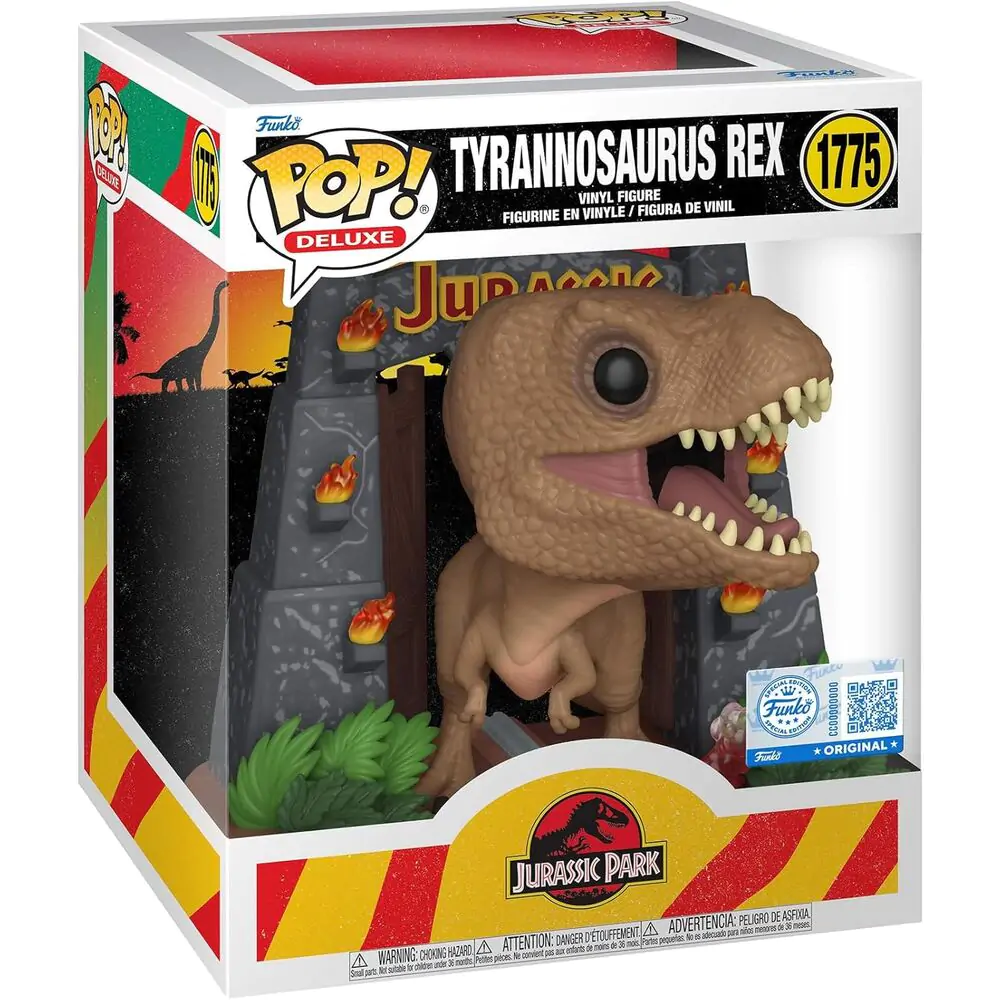 Funko POP figurina Deluxe Jurassic Park Tyrannosaurus Rex Exclusive poza produsului