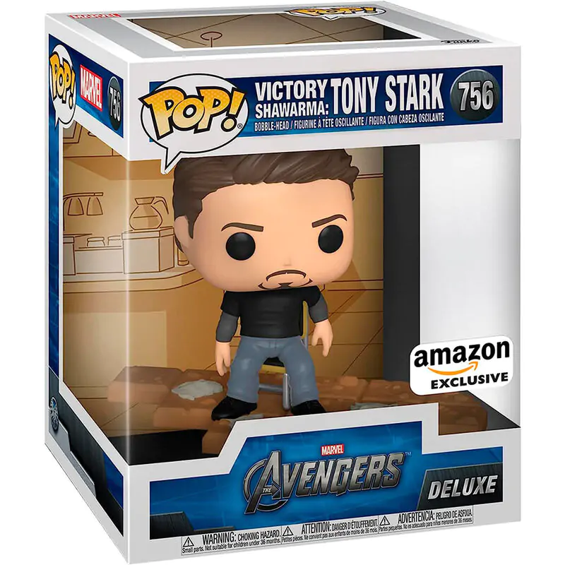 Figurină POP Deluxe Marvel Avengers Tony Stark Exclusiv poza produsului