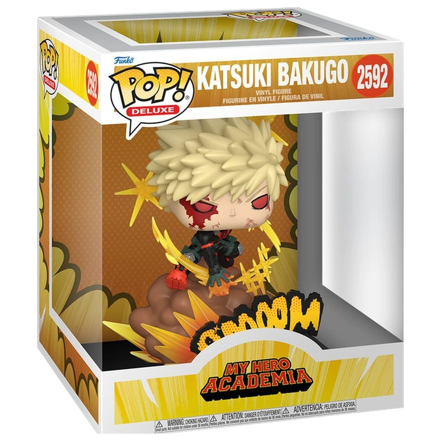 Figurina Funko POP Deluxe My Hero Academia Katsuki Bakugo poza produsului