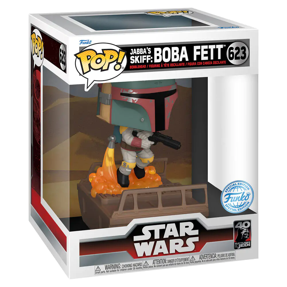 figurina POP Deluxe Star Wars Boba Fett Exclusiv poza produsului