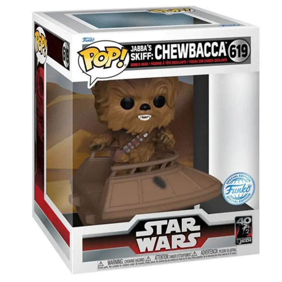 Figurină POP Deluxe Star Wars Chewbacca Exclusivă poza produsului