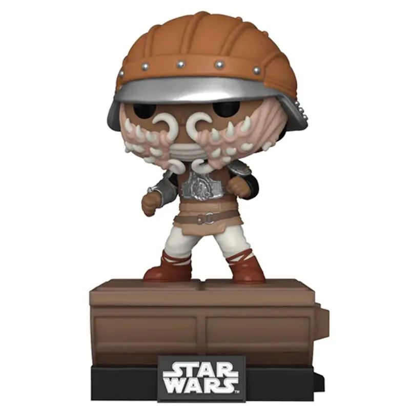 Figurină POP Deluxe Star Wars Jabba Skiff Lando Calrissian Exclusive poza produsului