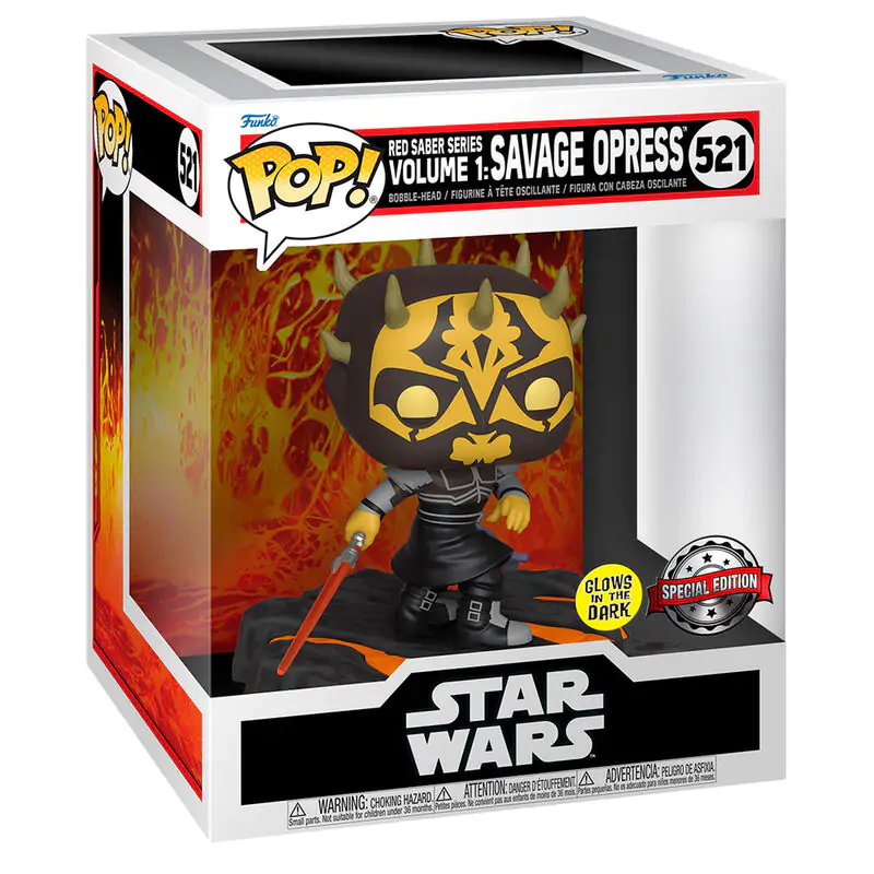 Figurină Funko POP Deluxe Star Wars Savage Opress Exclusive poza produsului