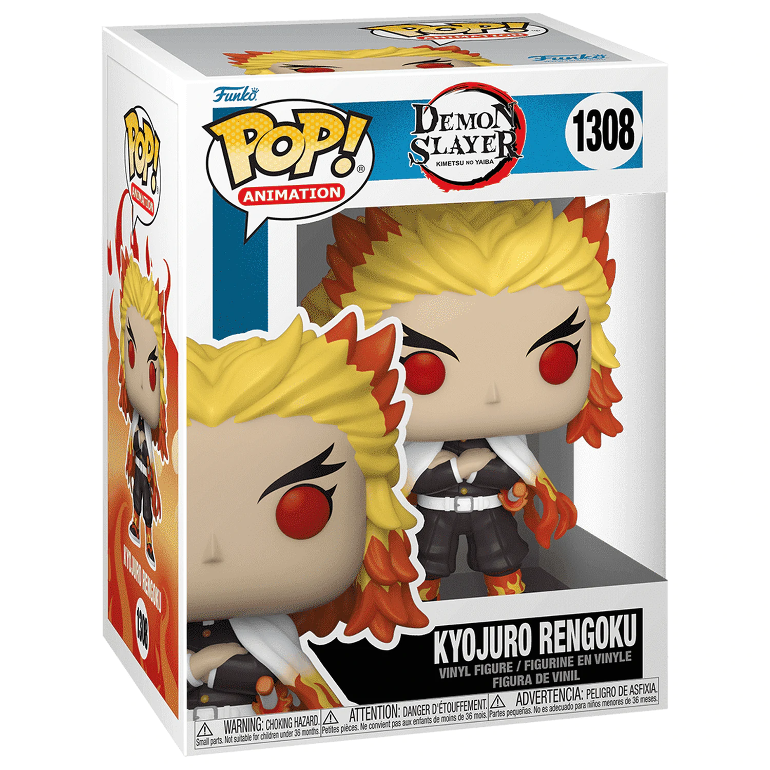 Demon Slayer POP! Animation Figurina de Vinil Rengoku 9 cm poza produsului