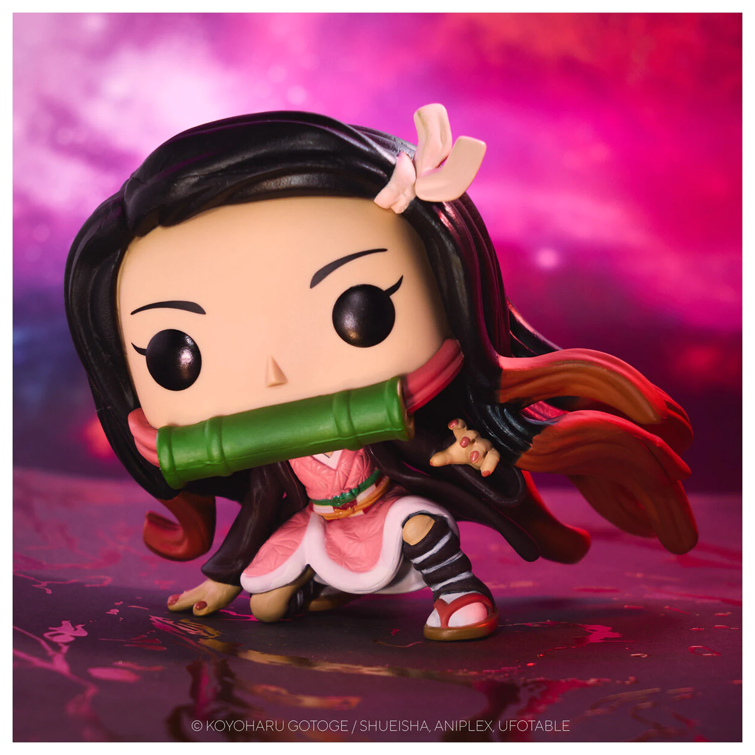 Demon Slayer POP! Animation Figurina de vinil Nezuko Kamado 9 cm poza produsului