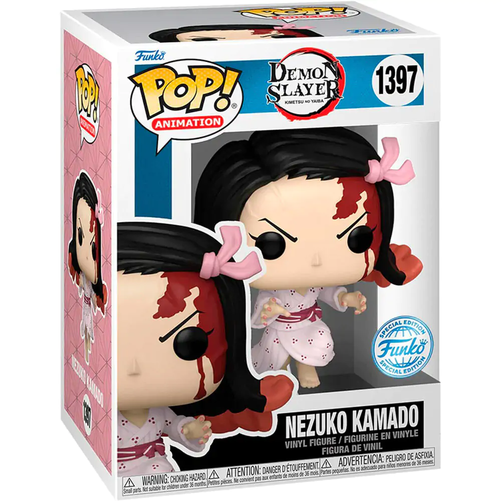 Figurină Funko POP Demon Slayer Kimetsu no Yaiba Nezuko Kamado Exclusive poza produsului