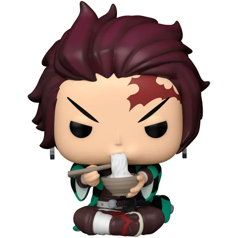 Demon Slayer POP! Figurină de animație din vinil Tanjiro cu tăiței 9 cm poza produsului