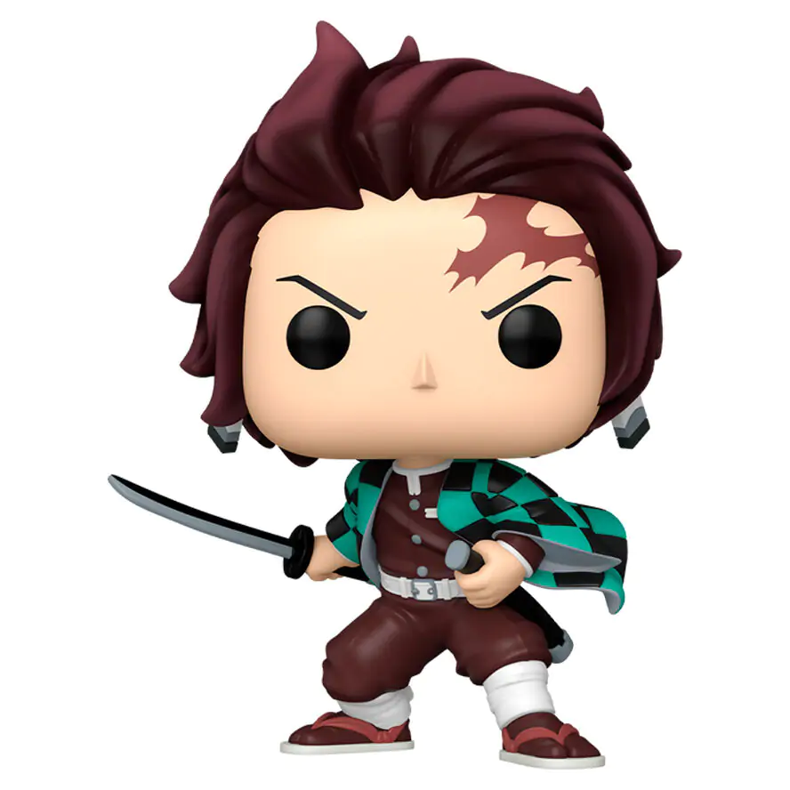 Figurină Funko POP Demon Slayer Kimetsu no Yaiba Tanjiro Kamado 25cm poza produsului