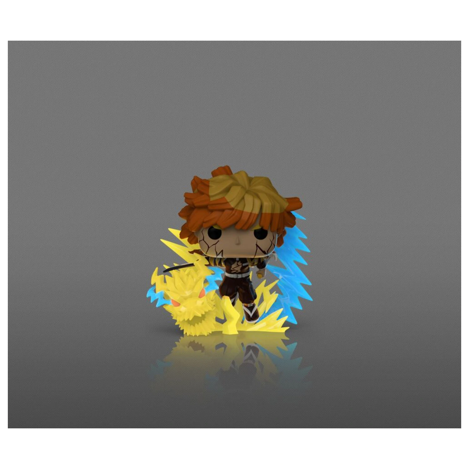 Funko POP figurina Premium Demon Slayer Zenitsu Agatsuma Glow poza produsului