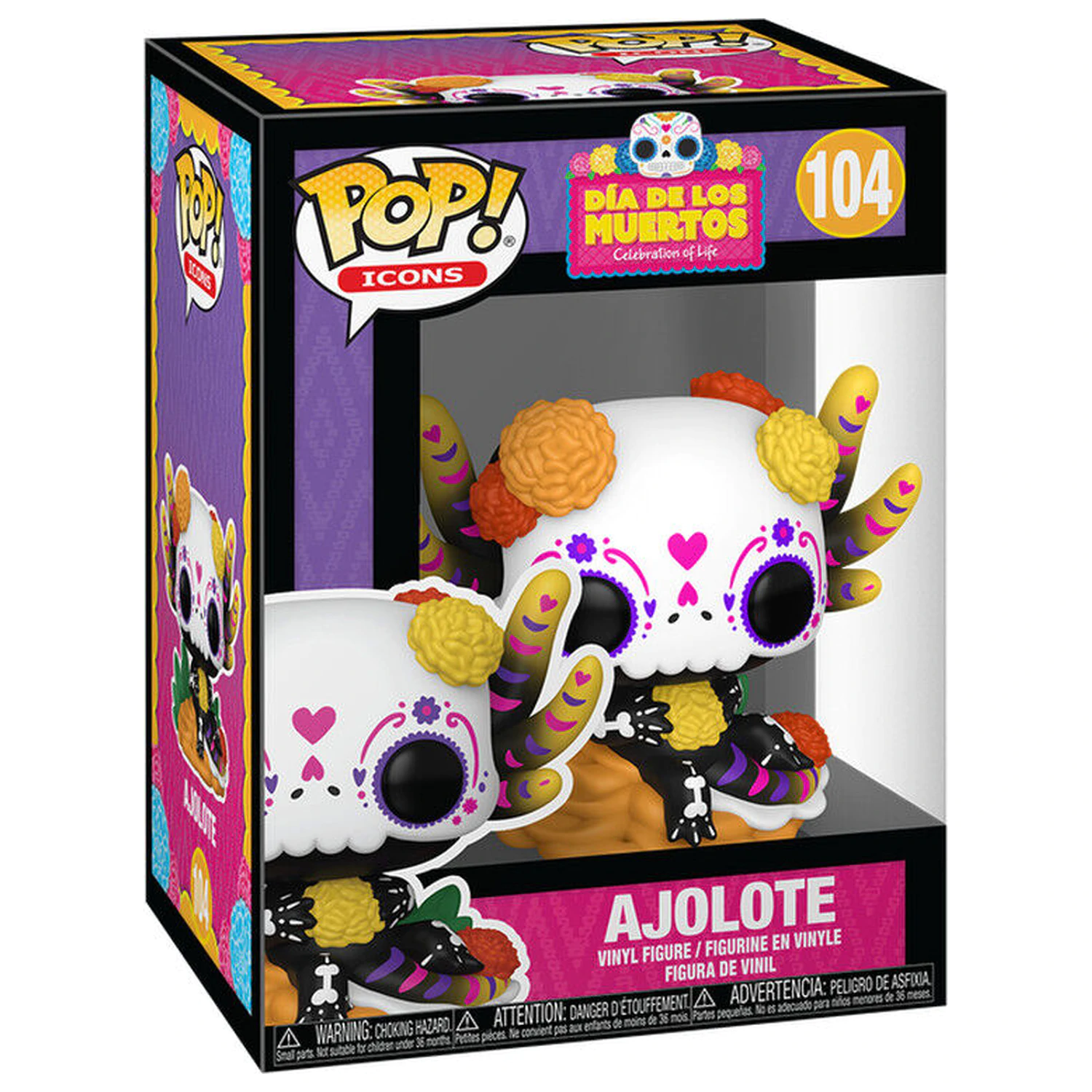 Figurina Funko POP Dia De Los Muertos - Ajolote poza produsului