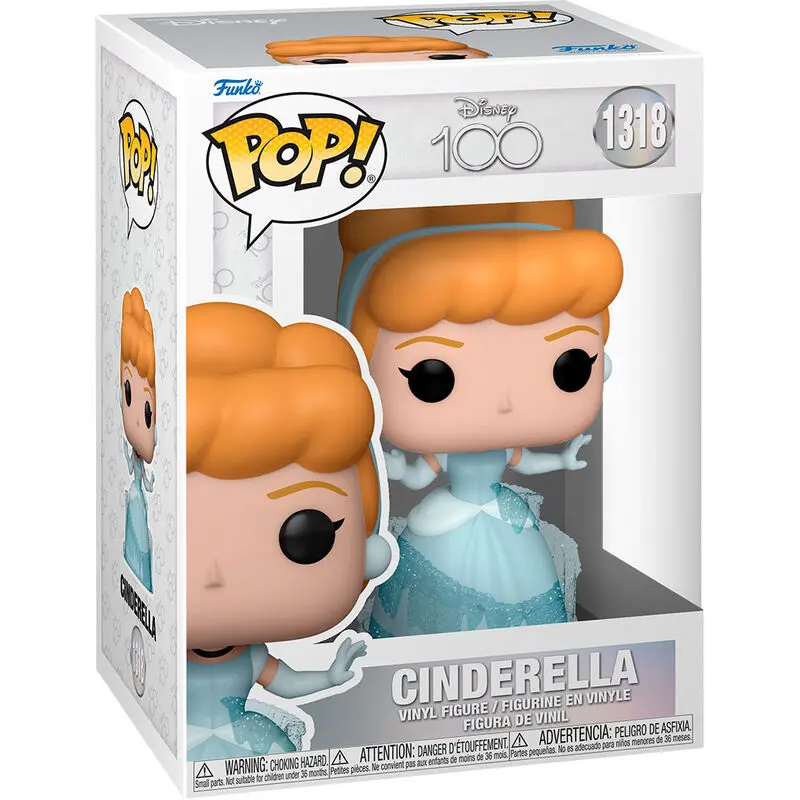 Disney's 100th Anniversary POP! Disney Figurina Vinyl Cenușăreasa 9 cm poza produsului