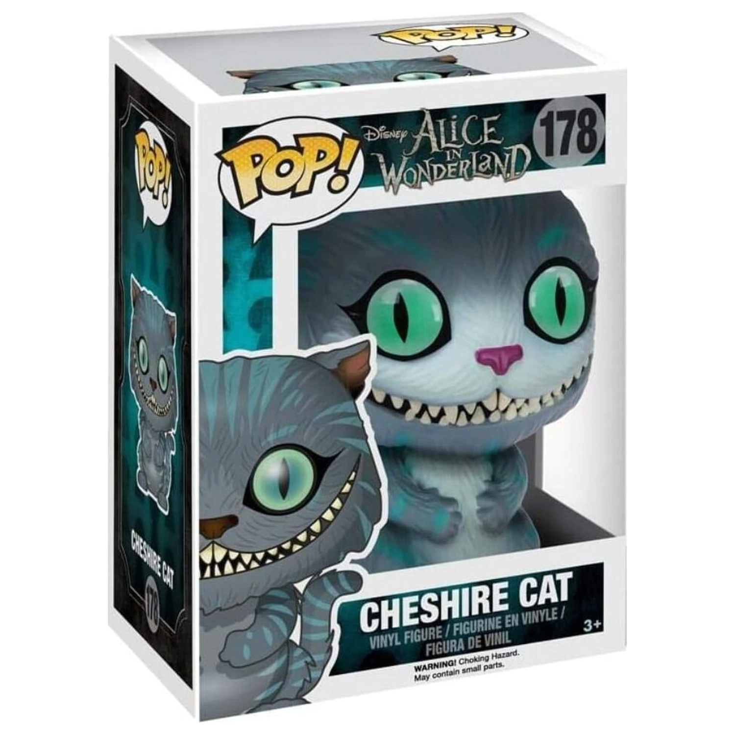 Alice in Wonderland 2010 POP! Disney Figurina Vinyl Pisica Cheshire 9 cm poza produsului