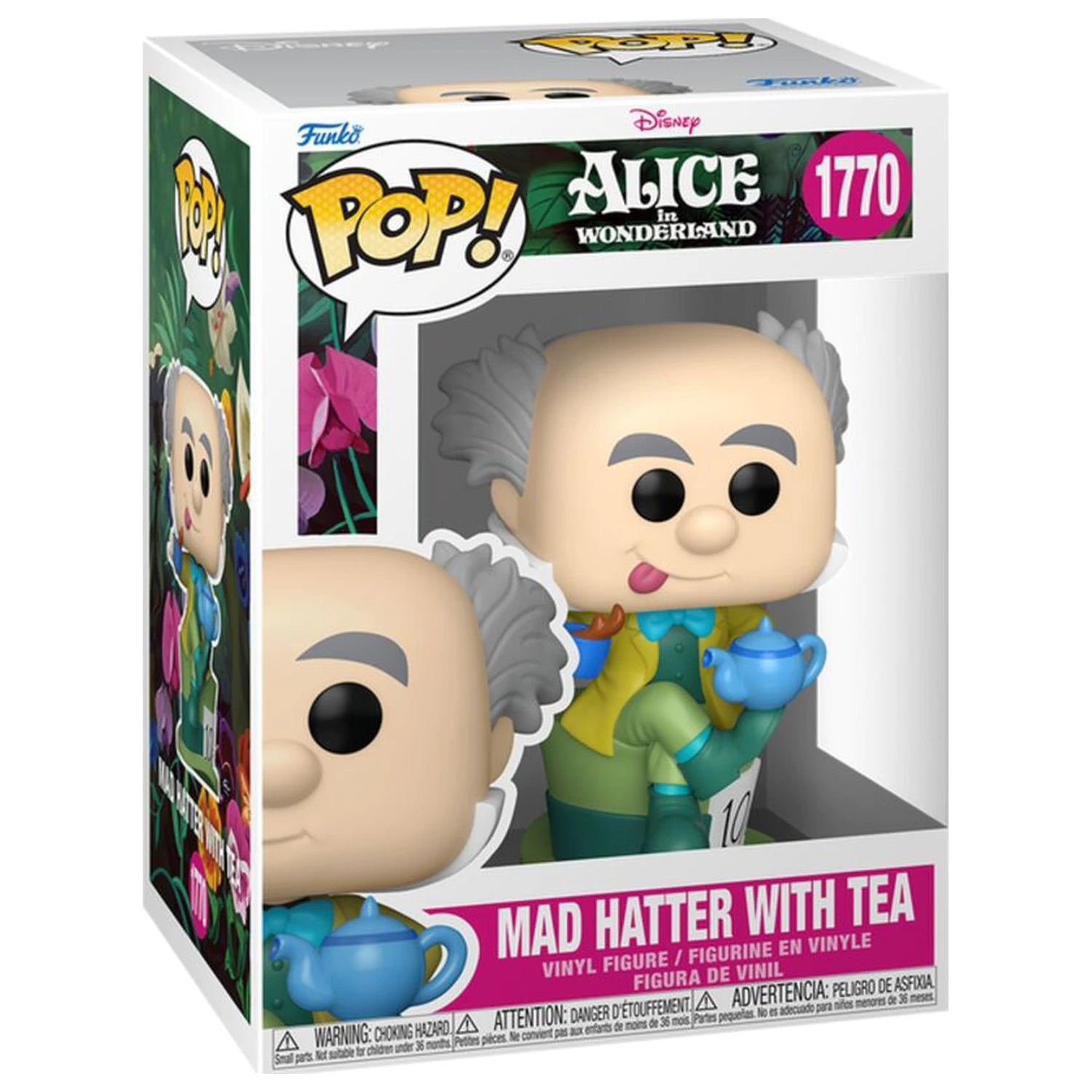 Funko POP figurina Disney Alice In Wonderland Mad Hatter With Tea poza produsului
