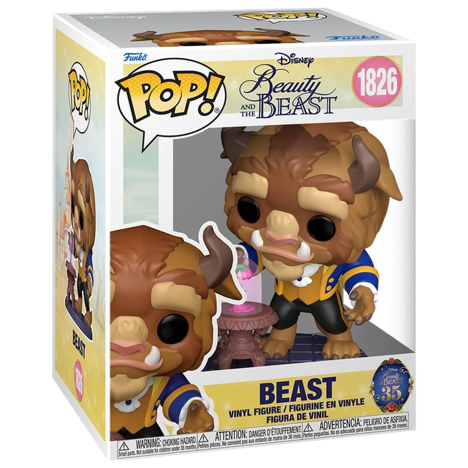 Funko POP figurina Premium Disney Beauty And The Beast - Beast poza produsului