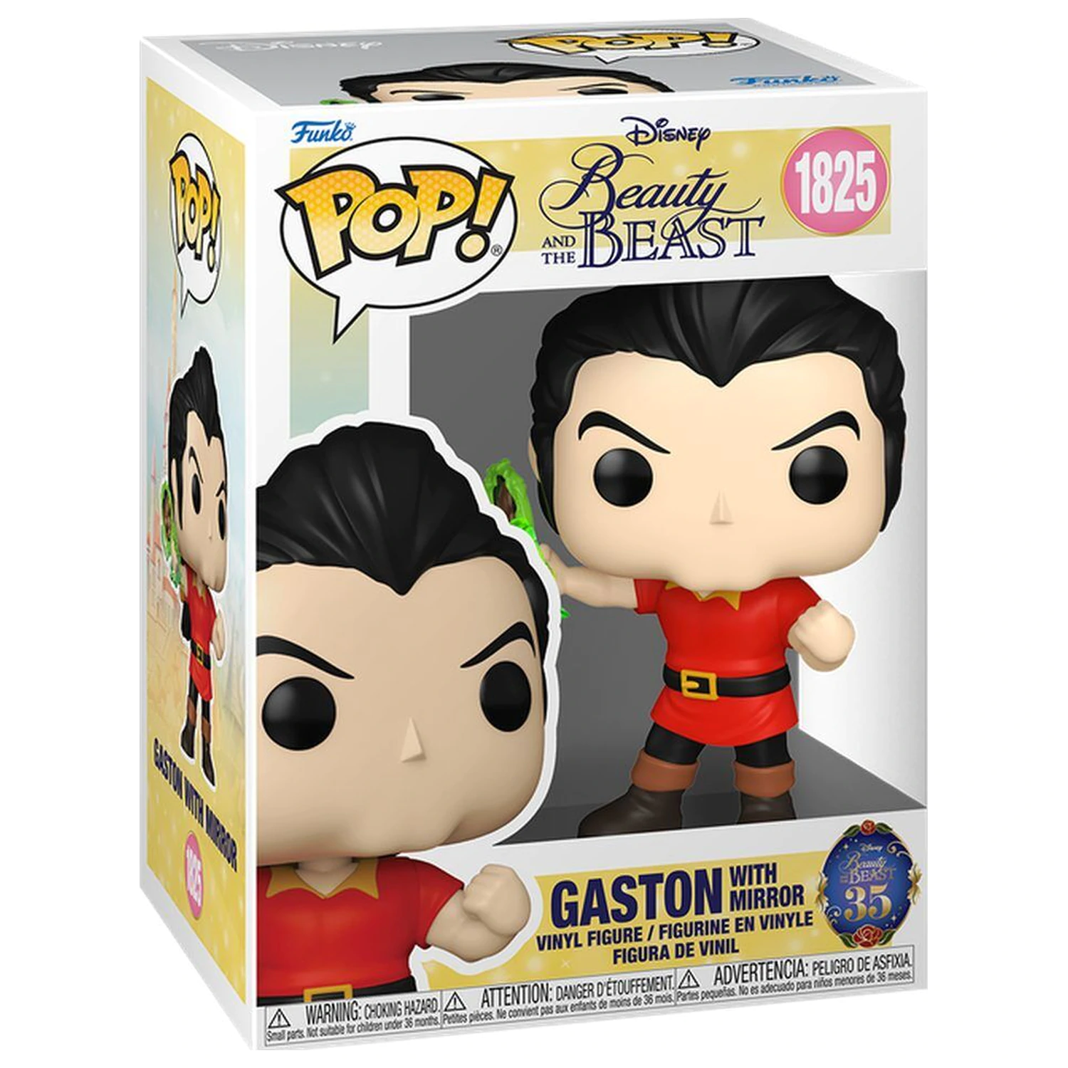 Figurina Funko POP Disney Beauty And The Beast Gaston with Mirror poza produsului