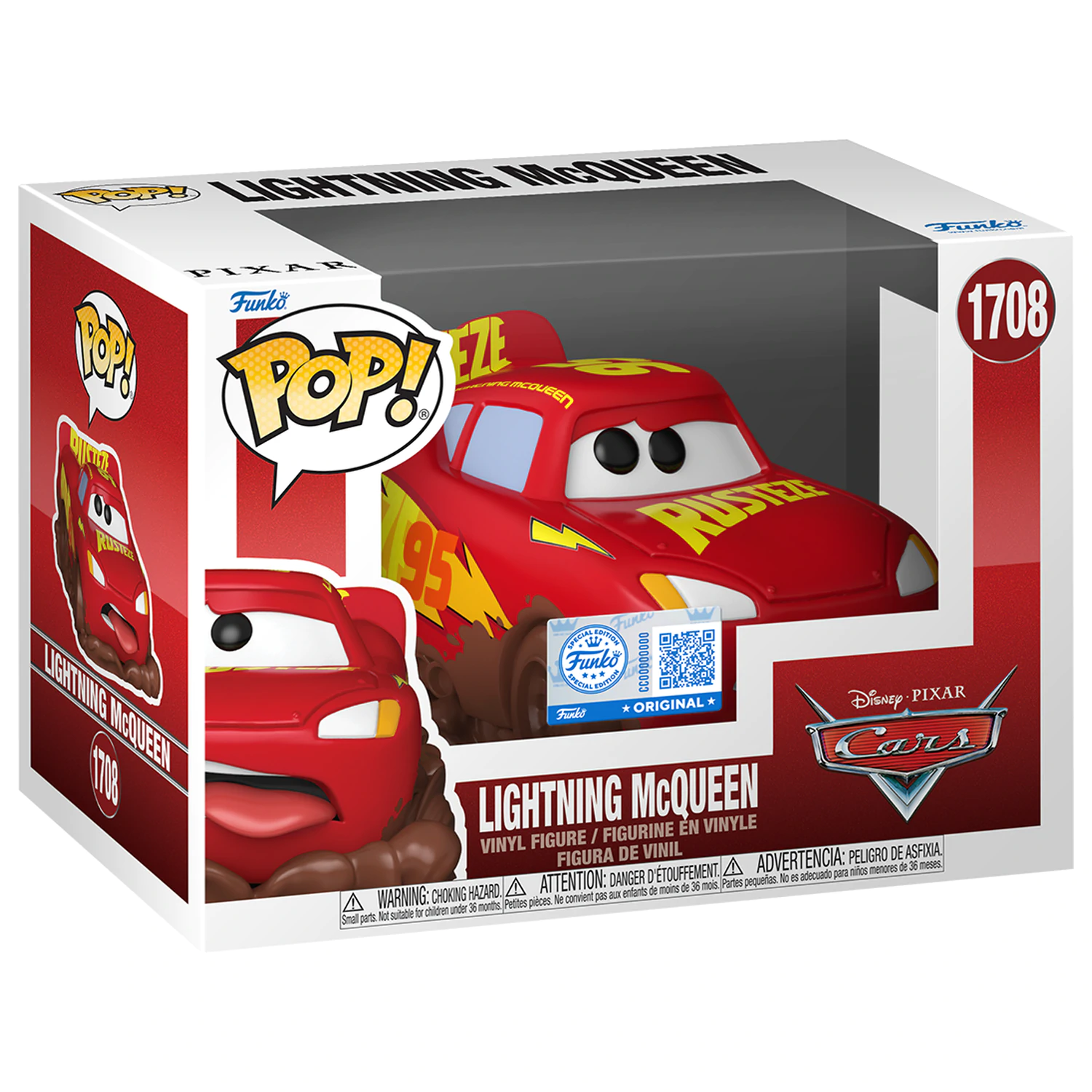 Funko POP figurină Disney Cars Lightning McQueen poza produsului