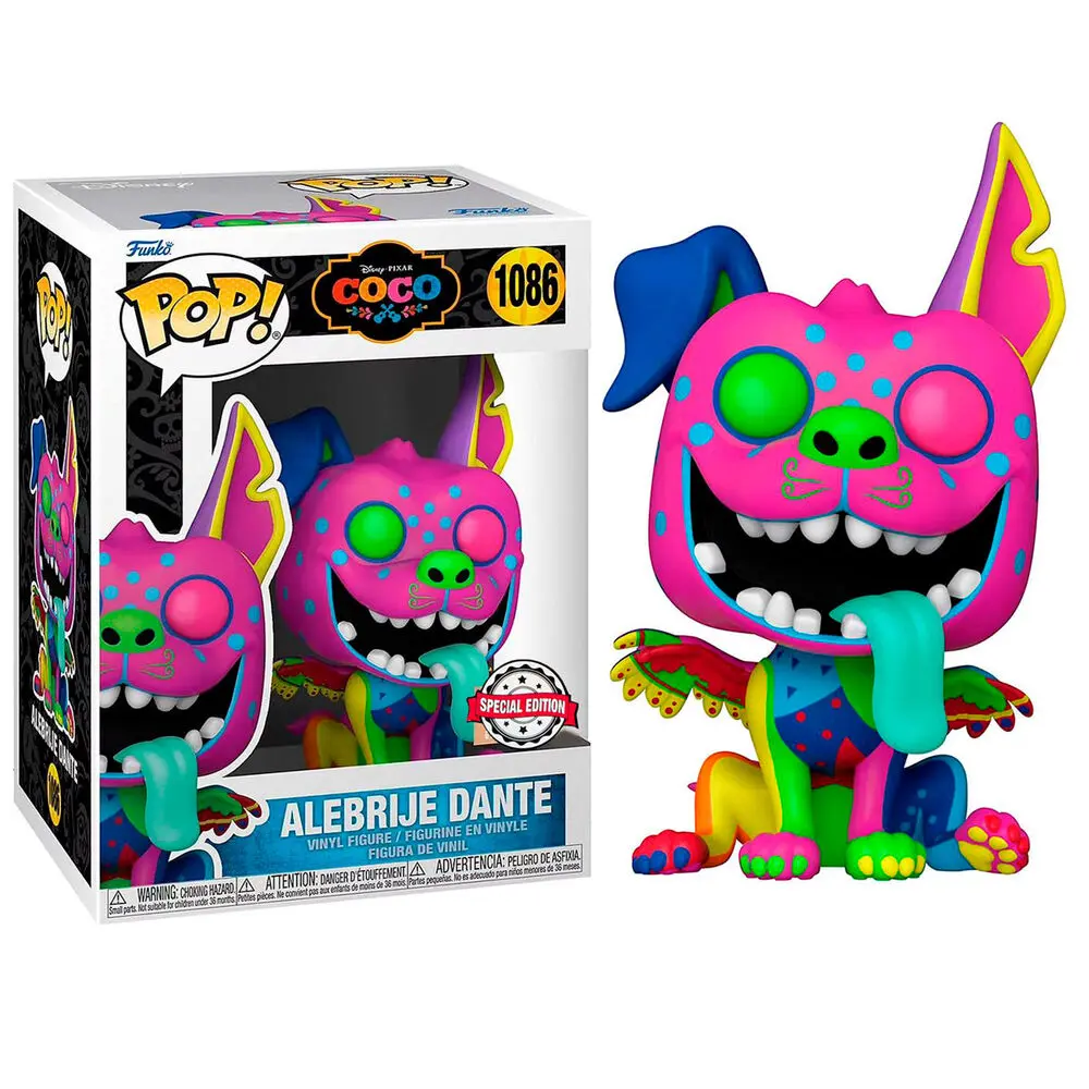 Figurină POP Disney Coco Alebrije Dante Exclusive poza produsului