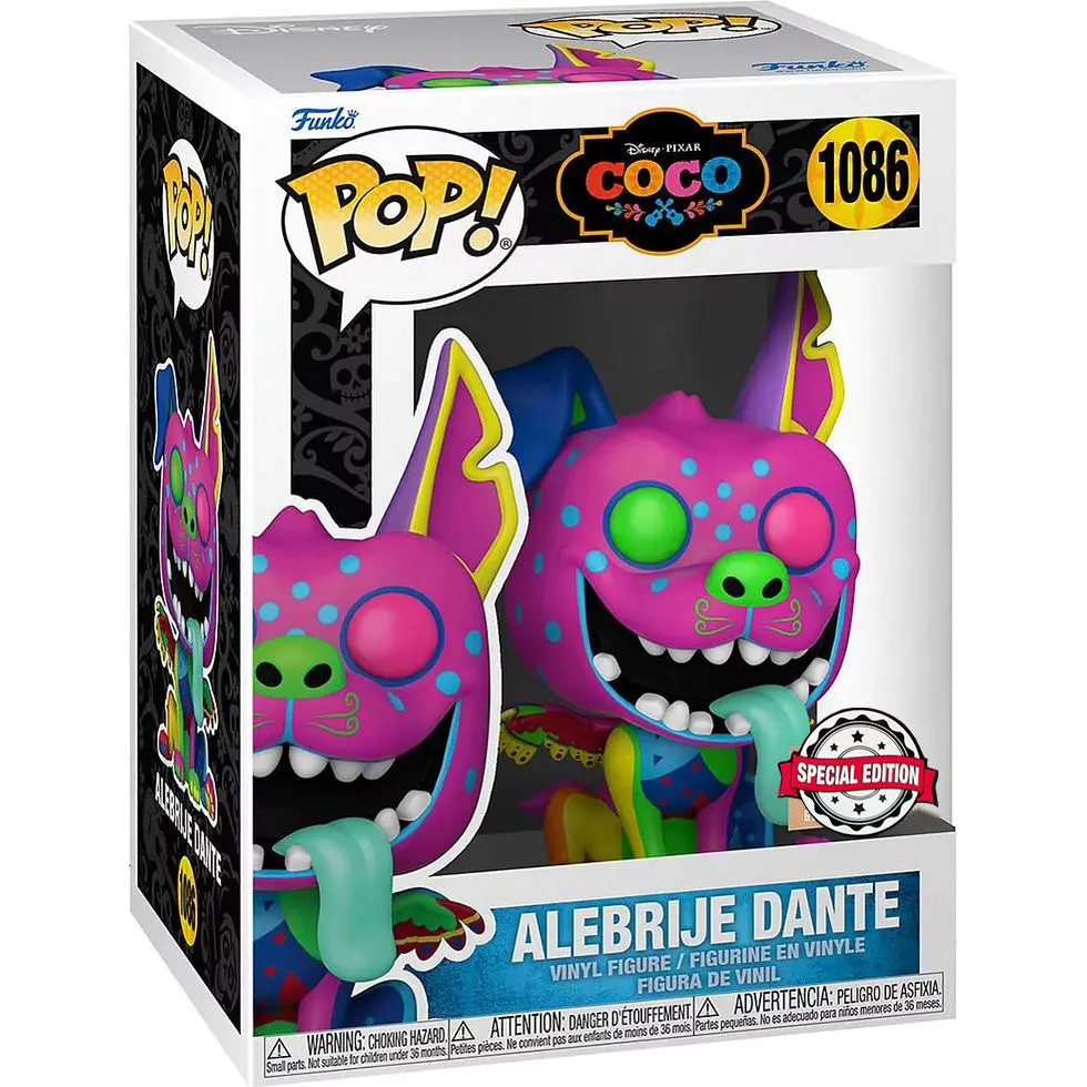 Figurină POP Disney Coco Alebrije Dante Exclusive poza produsului