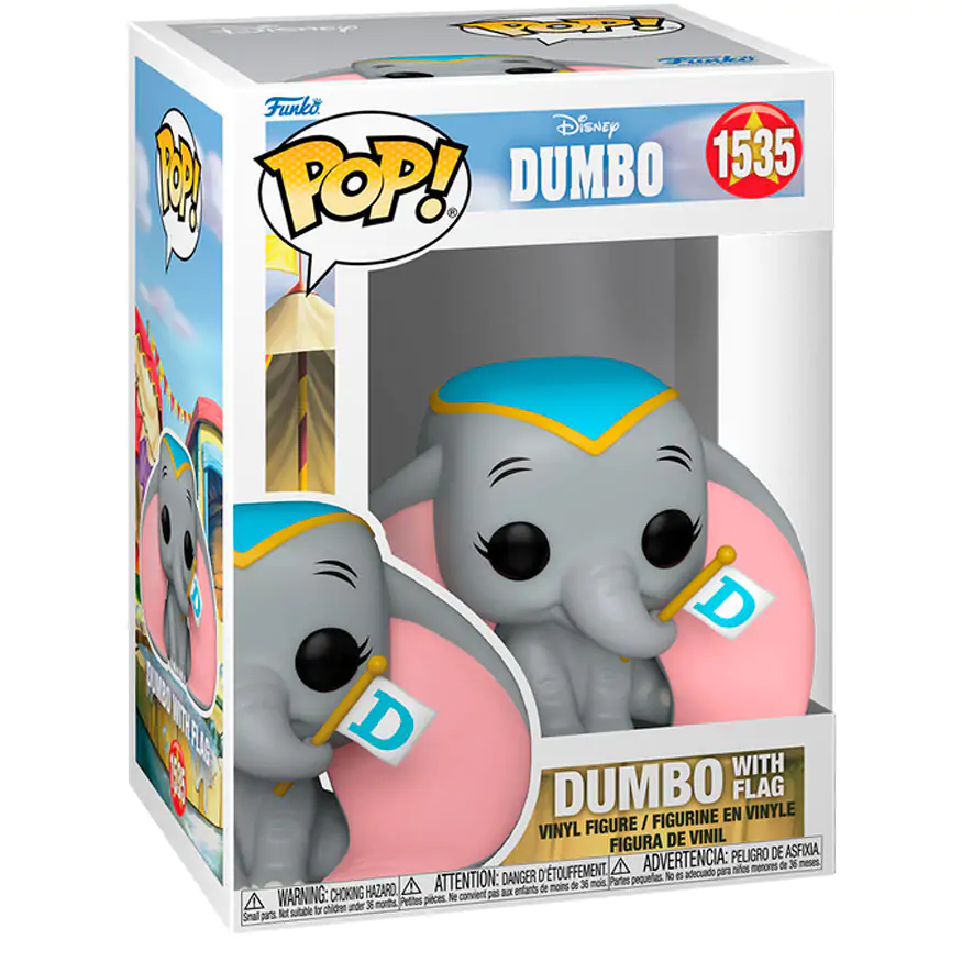 Figurină Funko POP Disney Dumbo - Dumbo cu Steag poza produsului